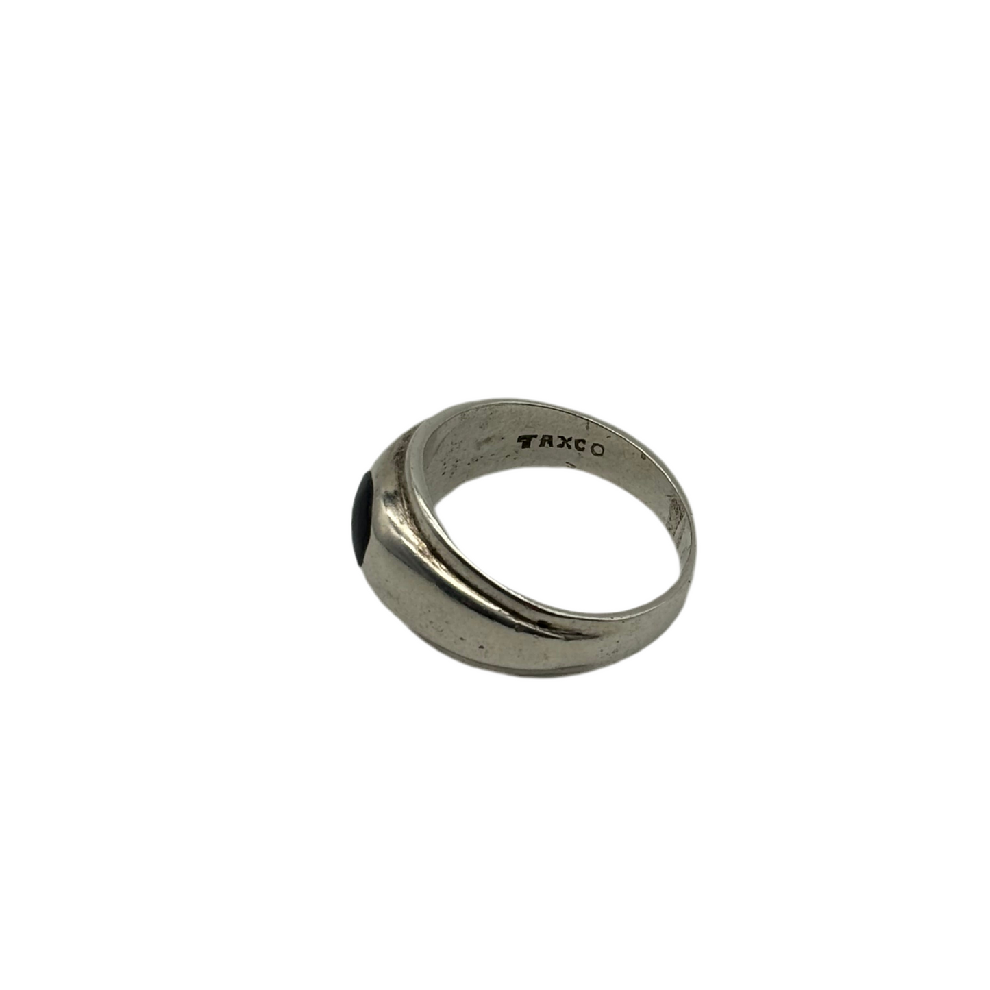 Vintage Taxco Onyx Ring