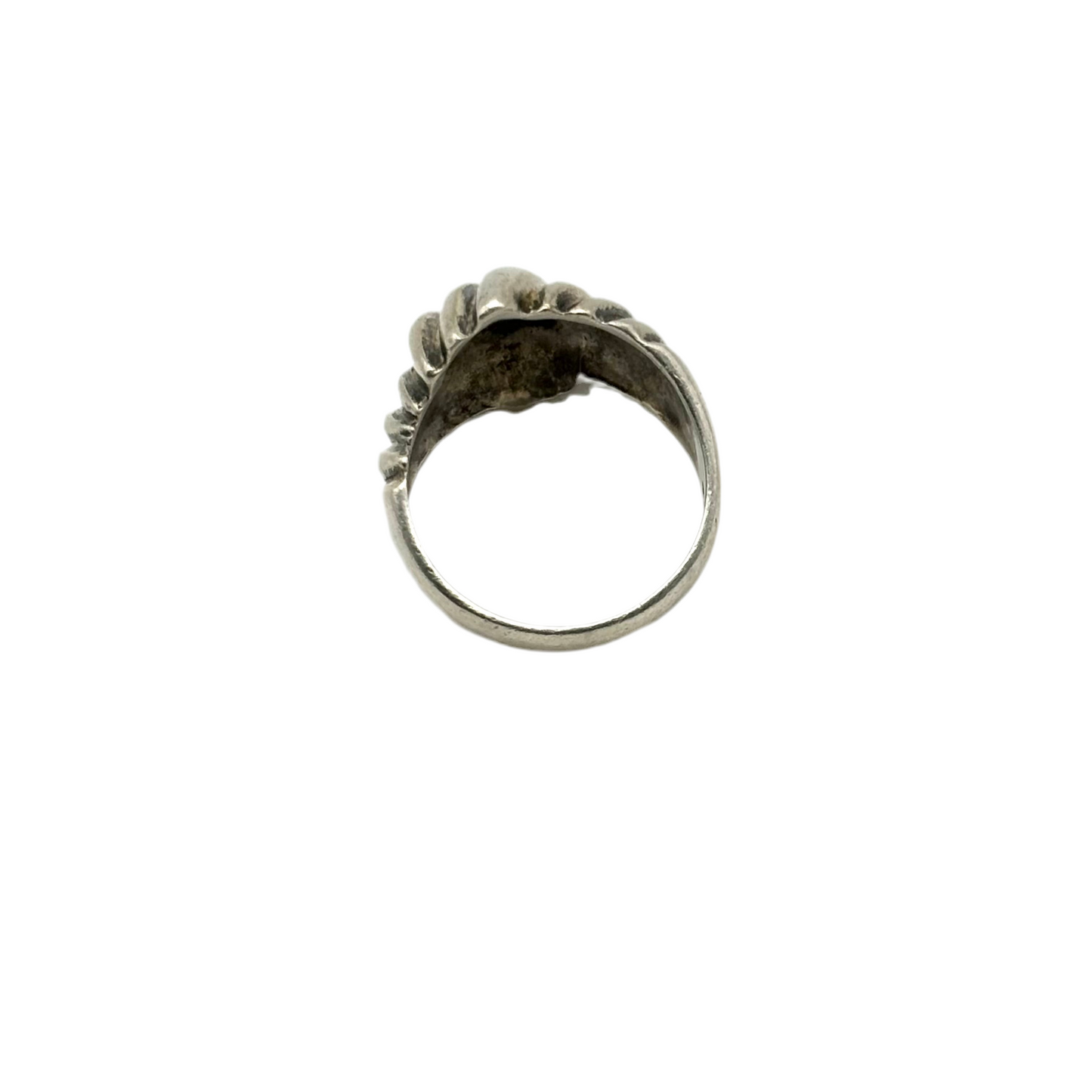 Vintage Art Deco Ribbed Ring