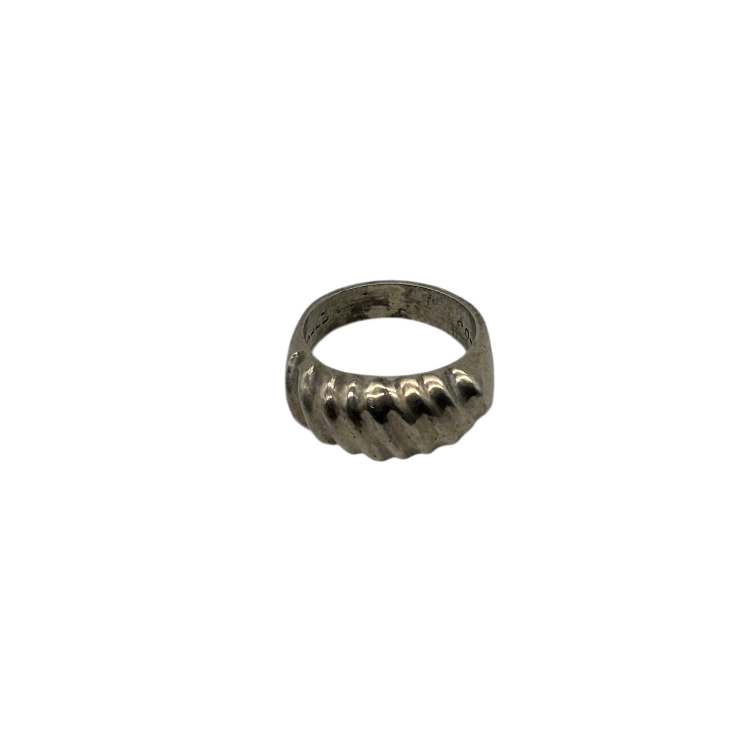 Vintage Taxco Ribbed Ring