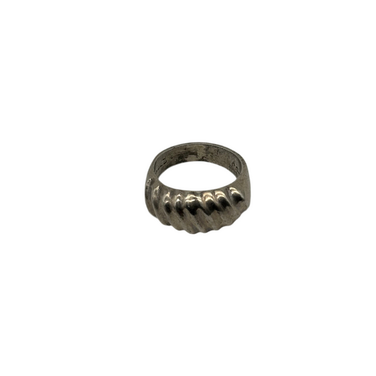 Vintage Taxco Ribbed Ring