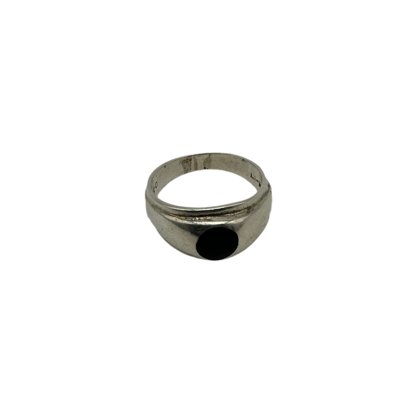 Vintage Taxco Onyx Ring