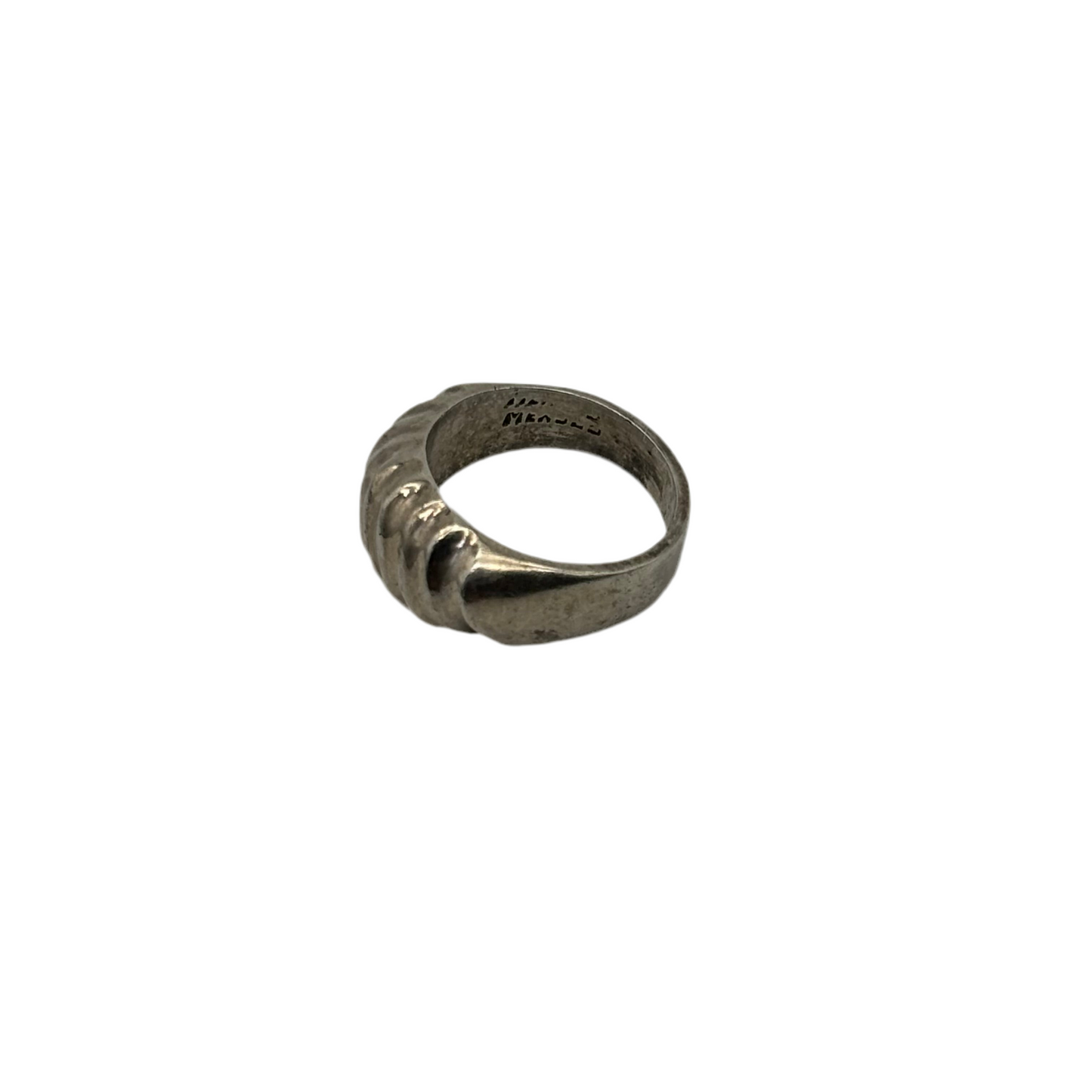 Vintage Taxco Ribbed Ring
