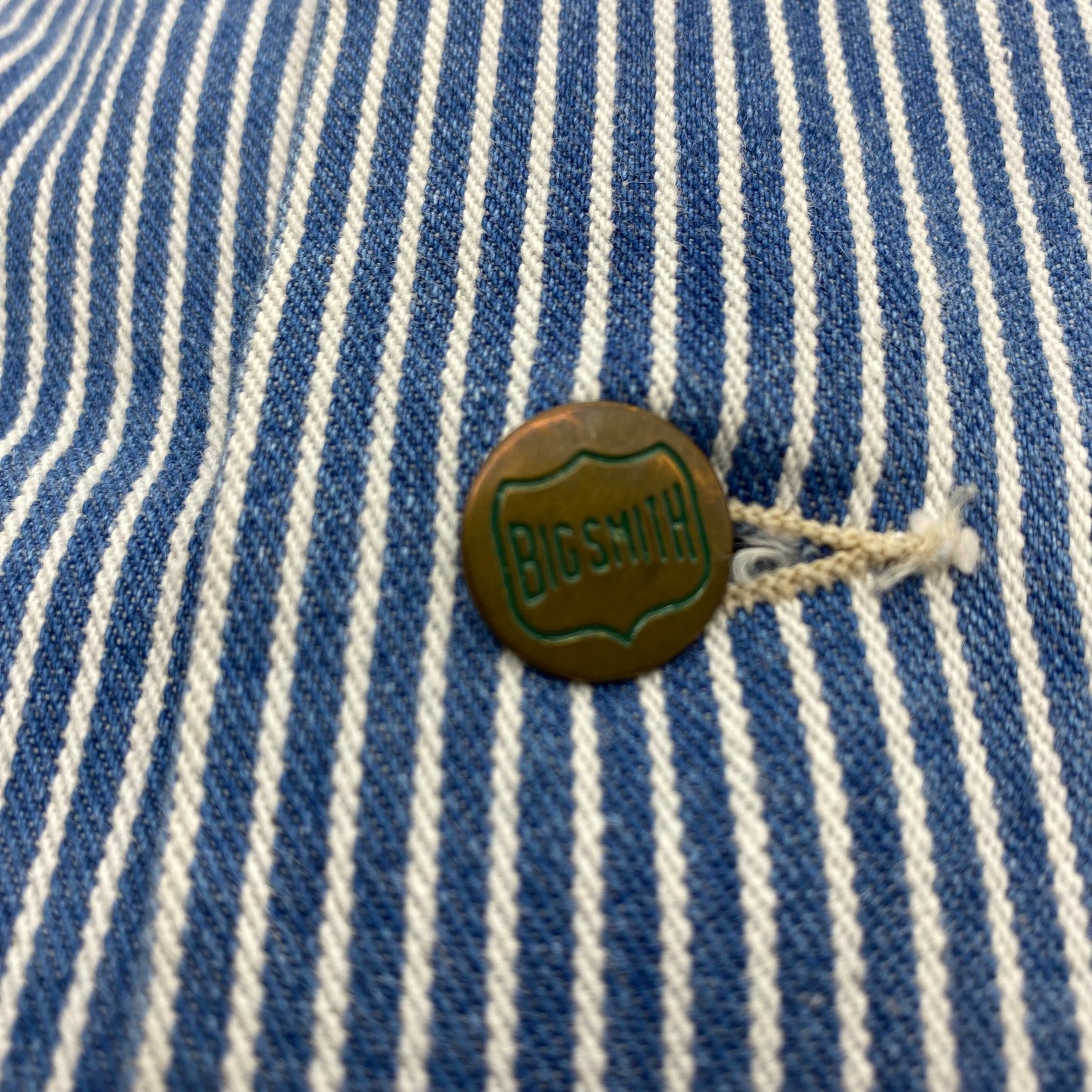 Vintage Big Smith Chore Coat - Hickory Stripe