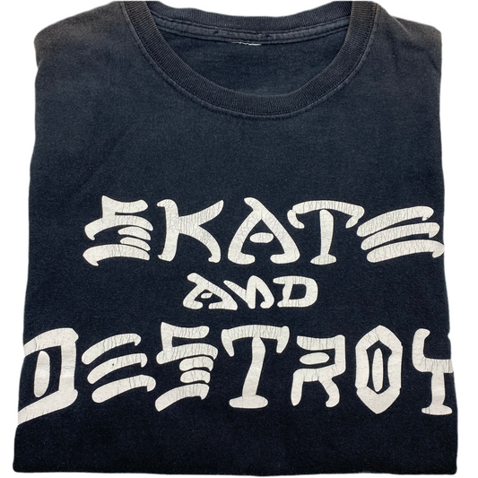 Vintage Thrasher Skate and Destroy Tee