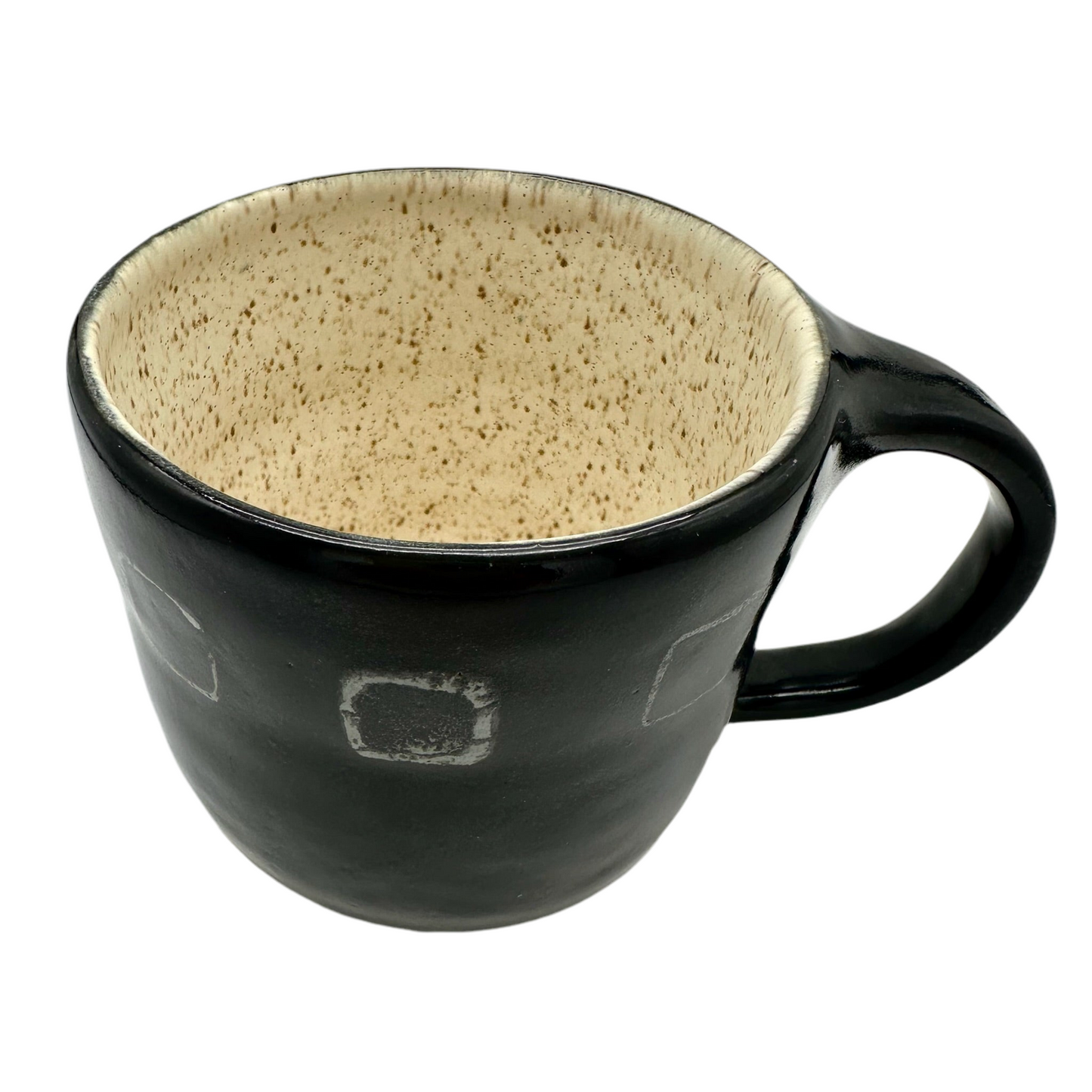 Lucky Penny Black Mug