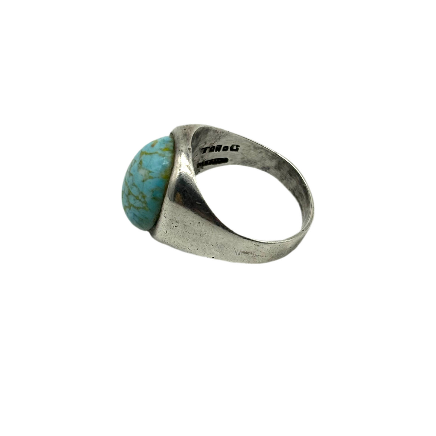 Vintage Mexico Turquoise Ring