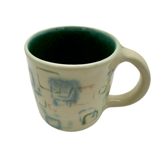 Lucky Penny Abstract Mug