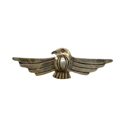 Vintage Silver Eagle Pin