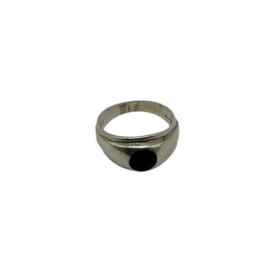 Vintage Taxco Onyx Ring