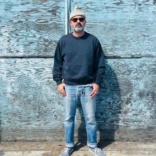 Cantilever Varsity Sweatshirt - Vintage Black