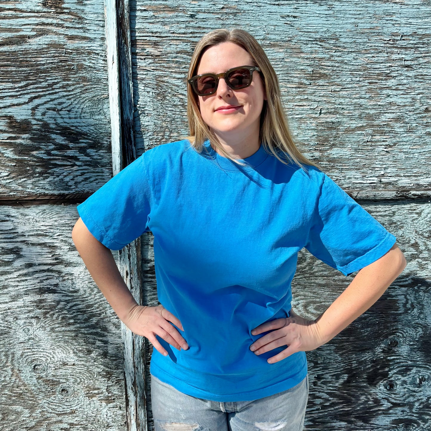Classic T Shirt - Sapphire