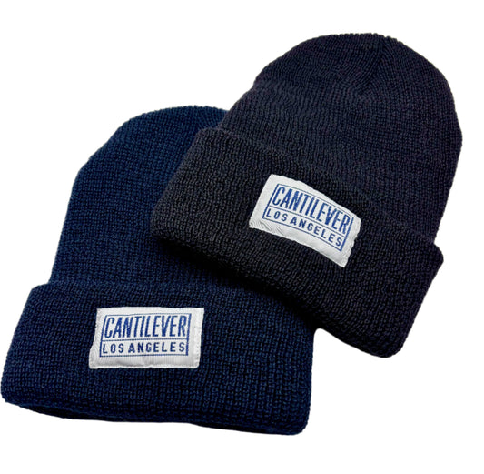 Navy and Black Watch Caps