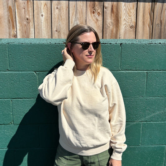 Cantilever Varsity Sweatshirt - Natural